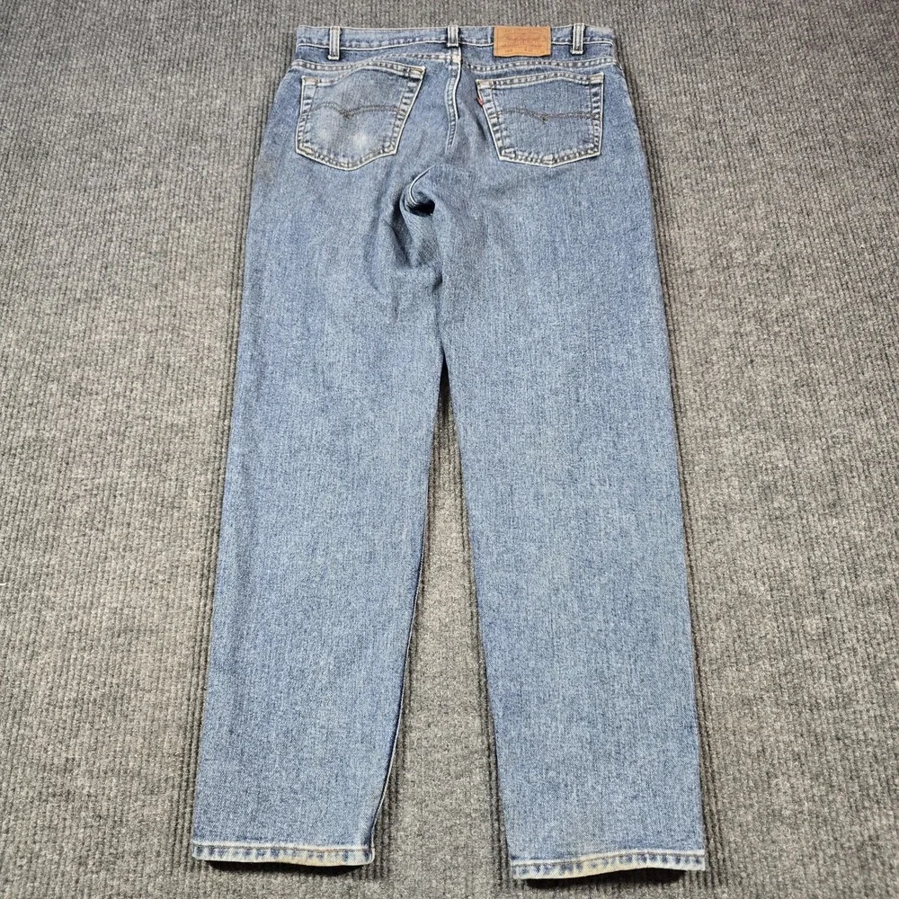 Vintage 90s Levis 550 Jeans Mens‎ 36x32 Blue Relaxed Tapered Stonewash USA 34x31